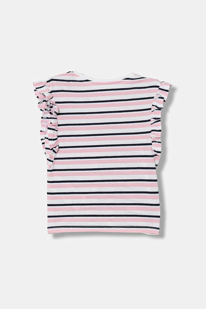 Guess Çocuklar için pamuklu elastanlı tişört