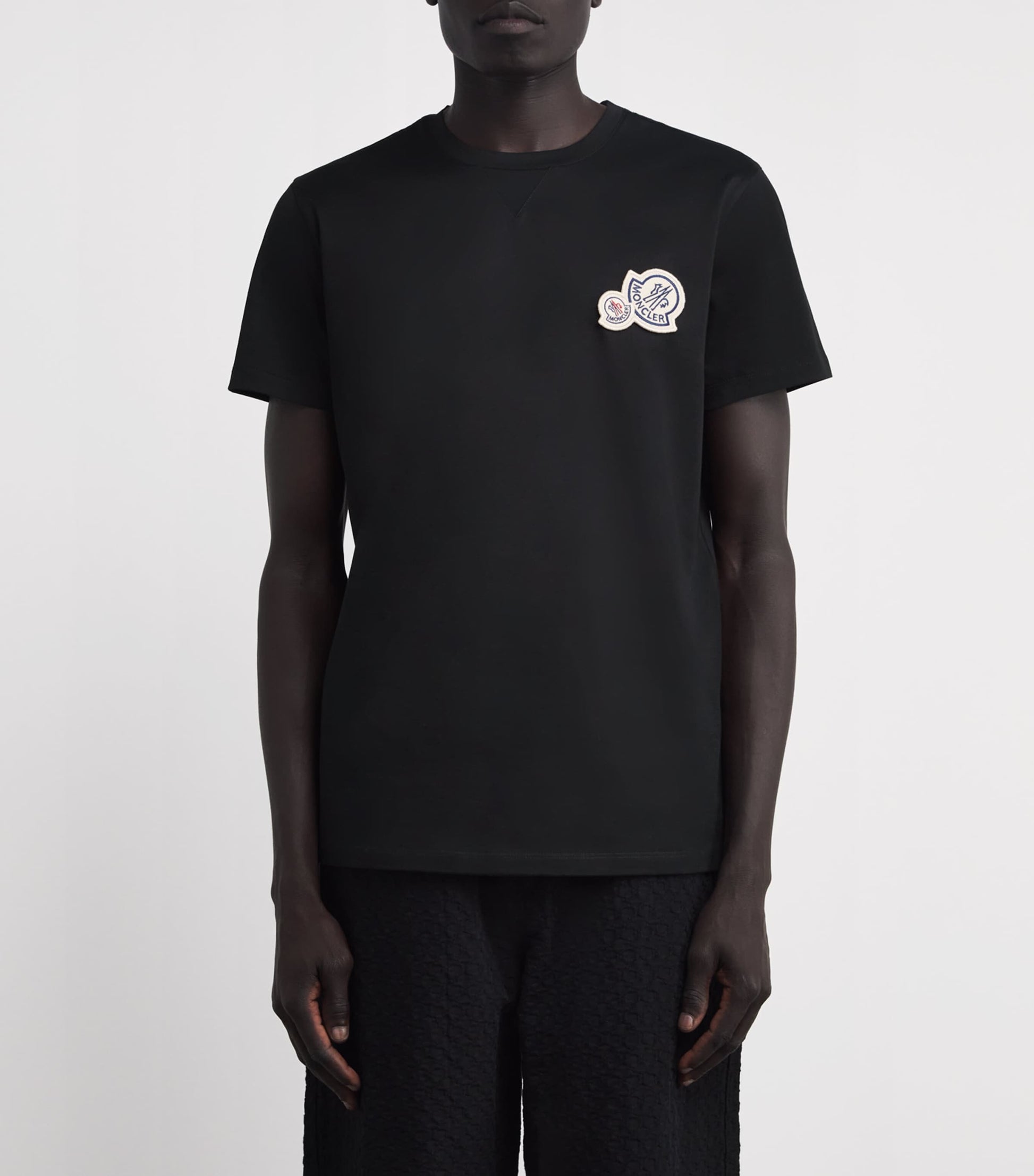 Cotton Double Logo T-Shirt