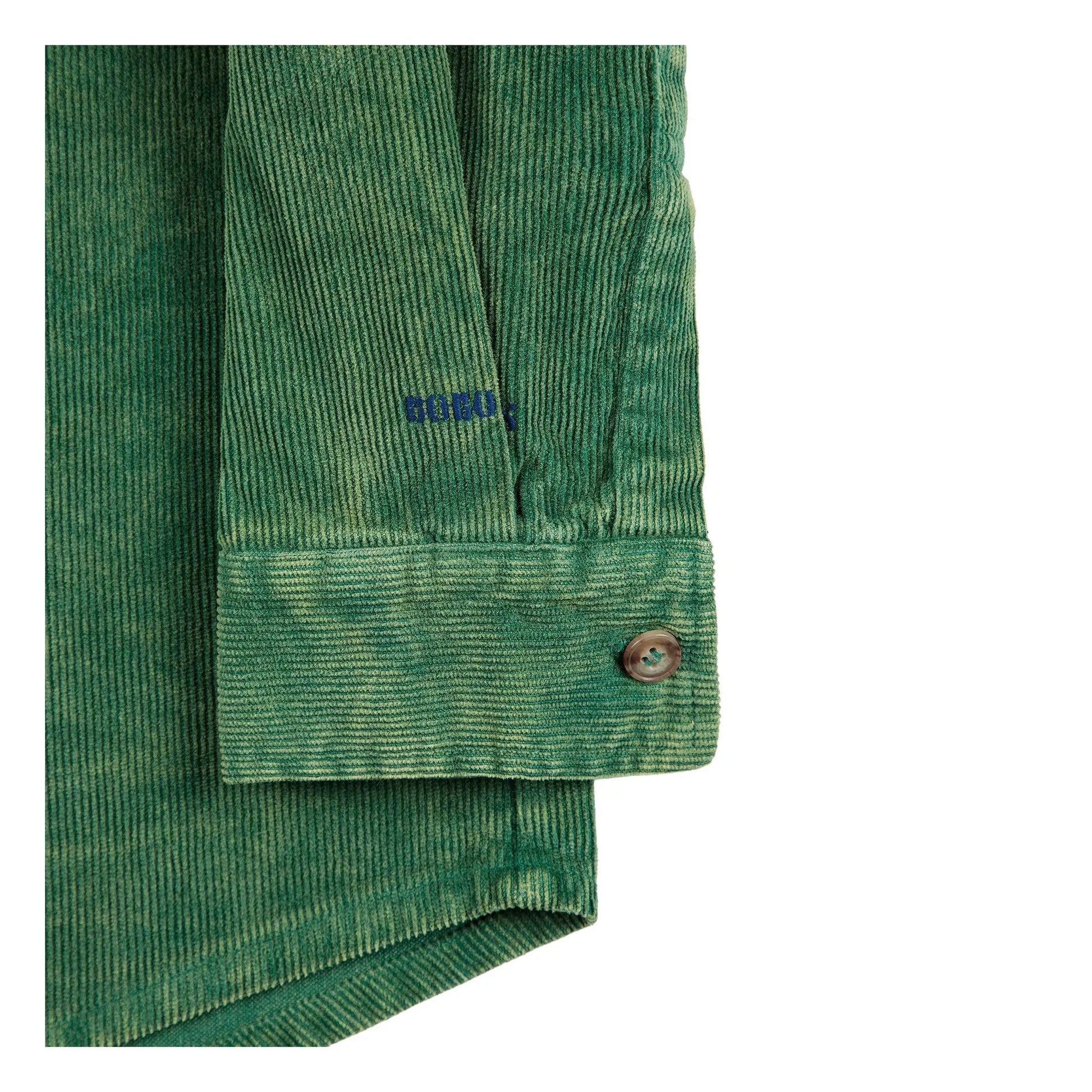 Bobo Choses - Corduroy Yoke Shirt | Green