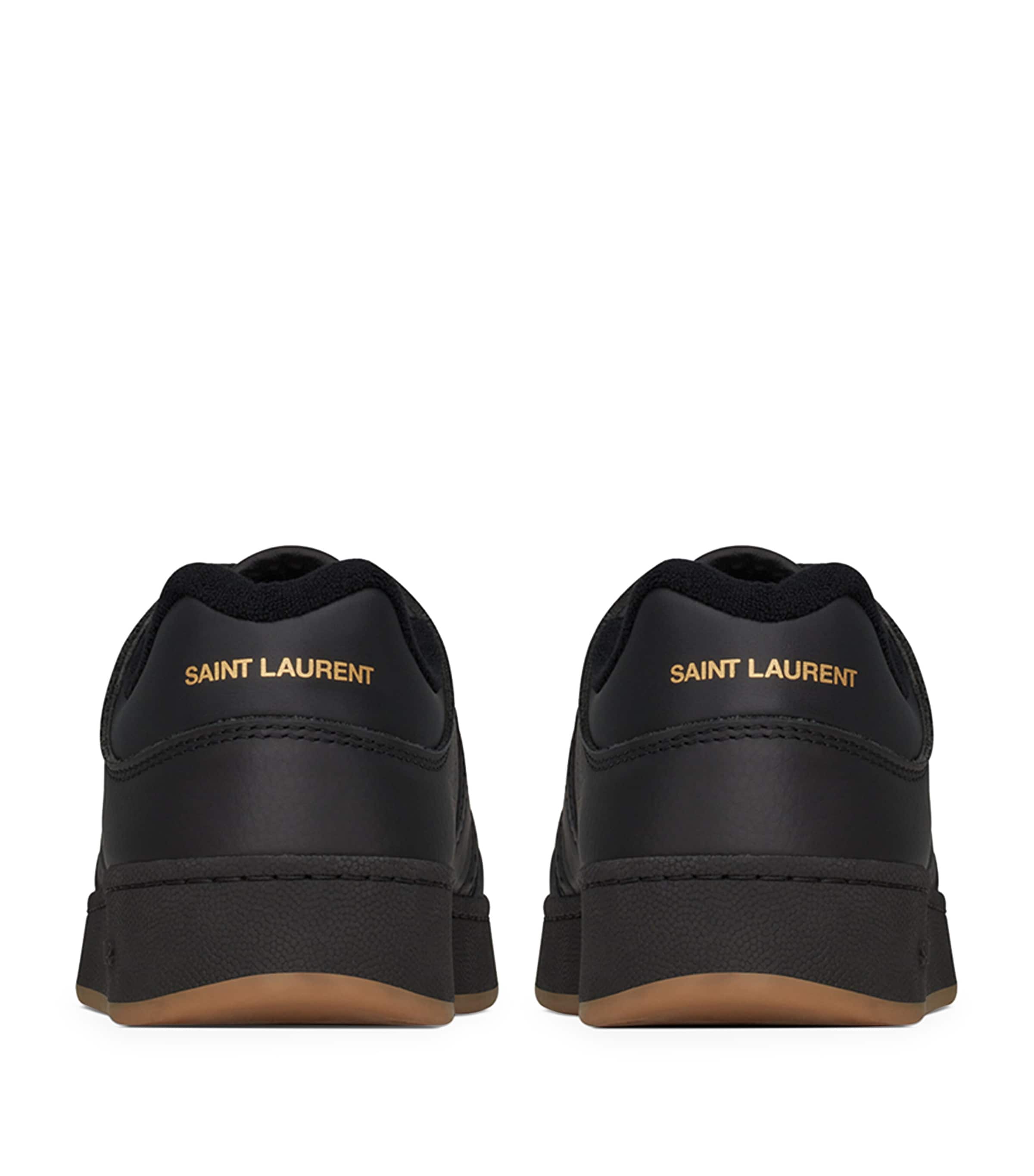 Saint Laurent Leather SL/61 Low-Top Sneakers