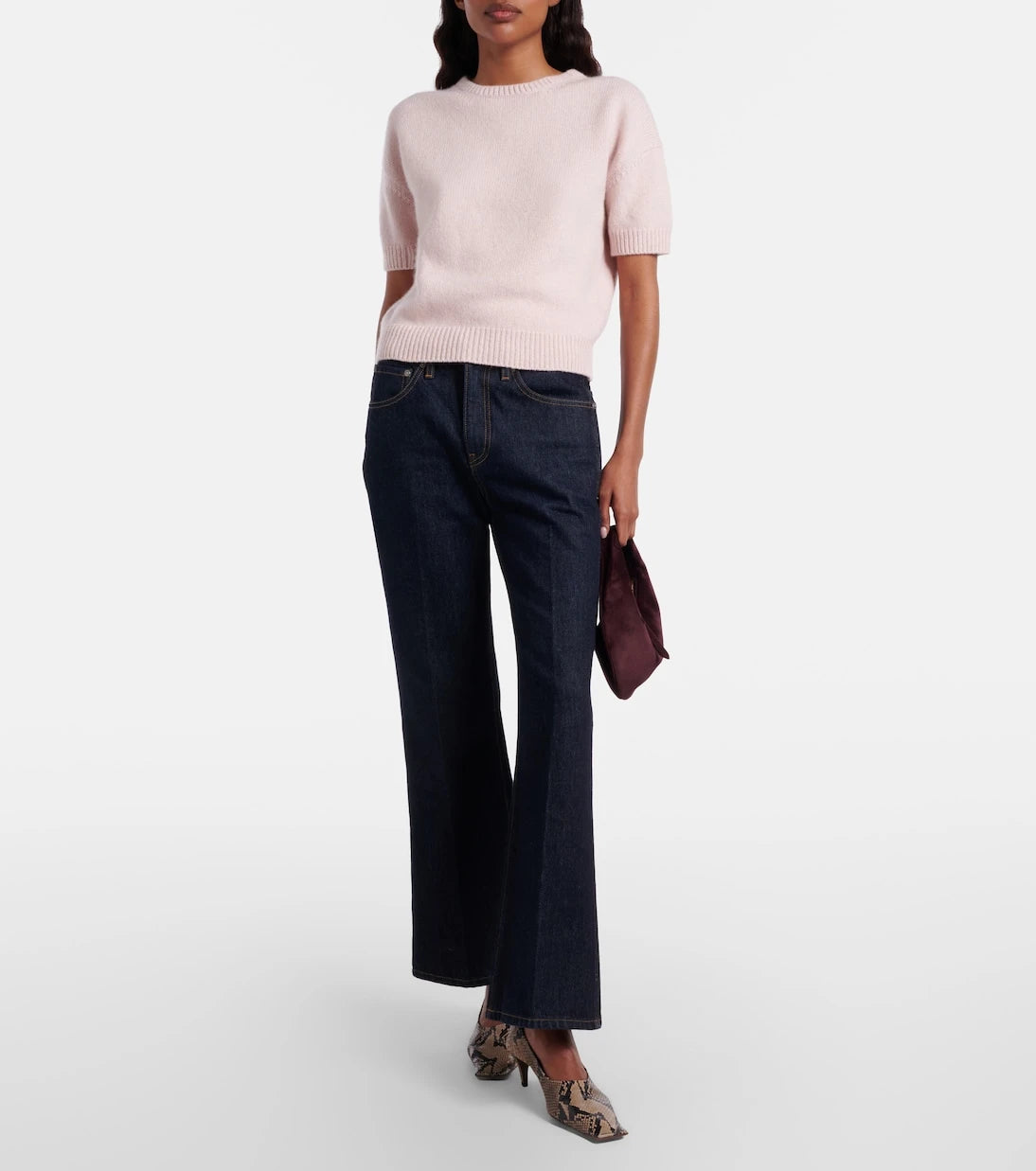 Khaite - Golden cashmere sweater