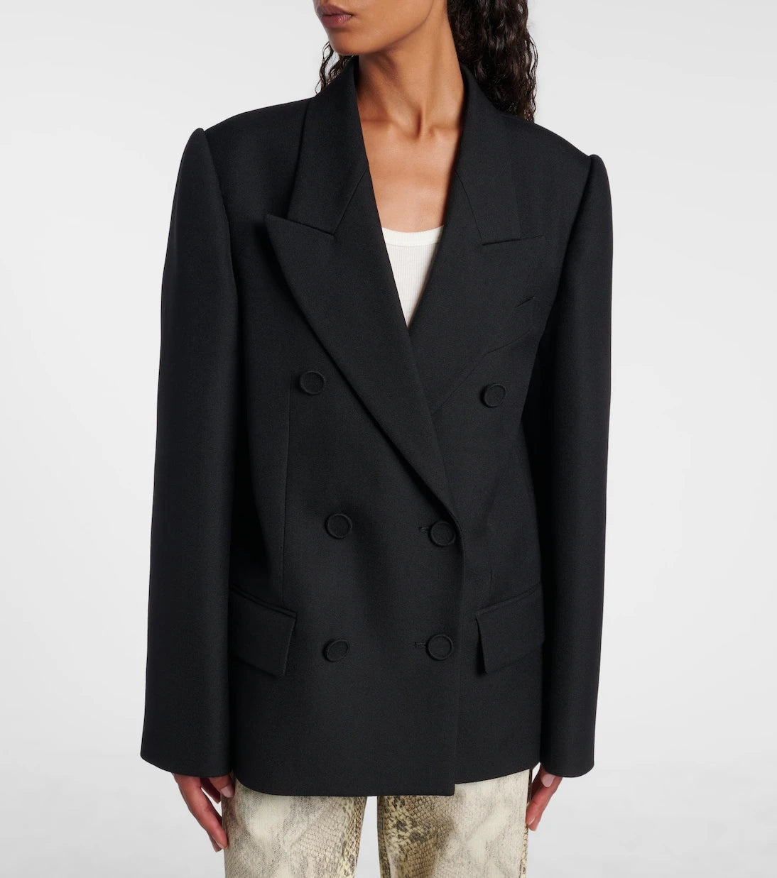 Acne Studios - Double-breasted wool suit jacket