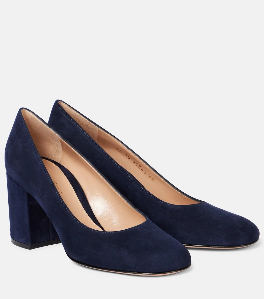 Gianvito Rossi - Joelle suede pumps