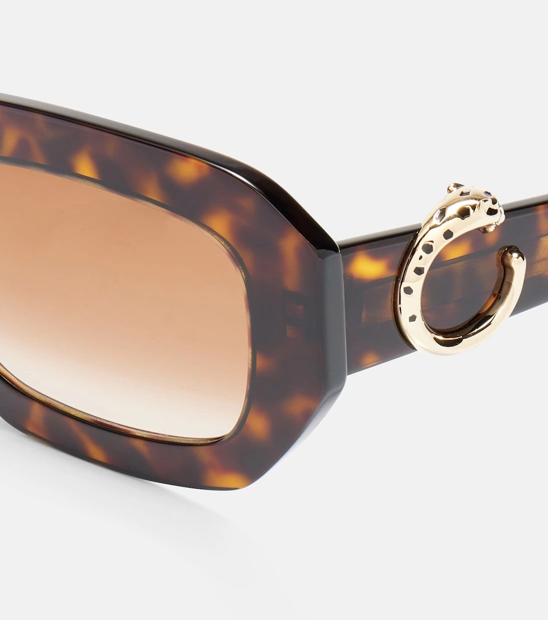 Cartier Eyewear Collection - Panthère de Cartier square sunglasses