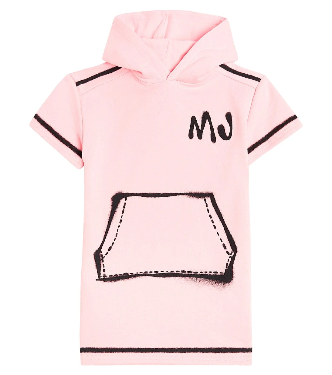 Marc Jacobs Kids - Trompe l'oeil cotton terry dress