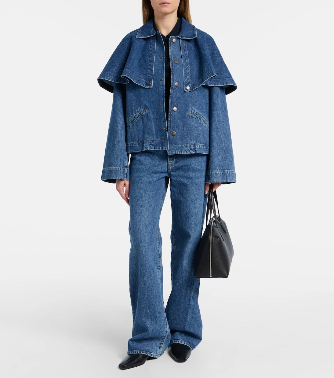 Frame - Cape denim jacket
