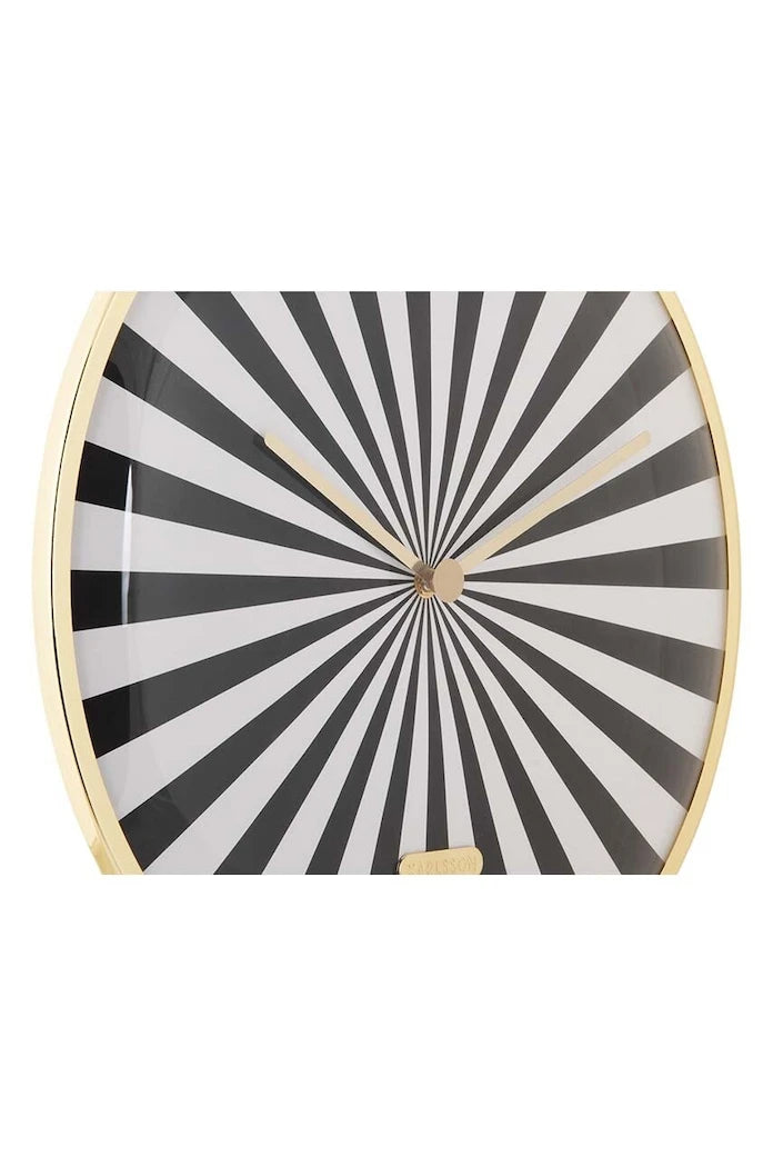 Стенен часовник Karlsson Candy Swirl Dome
