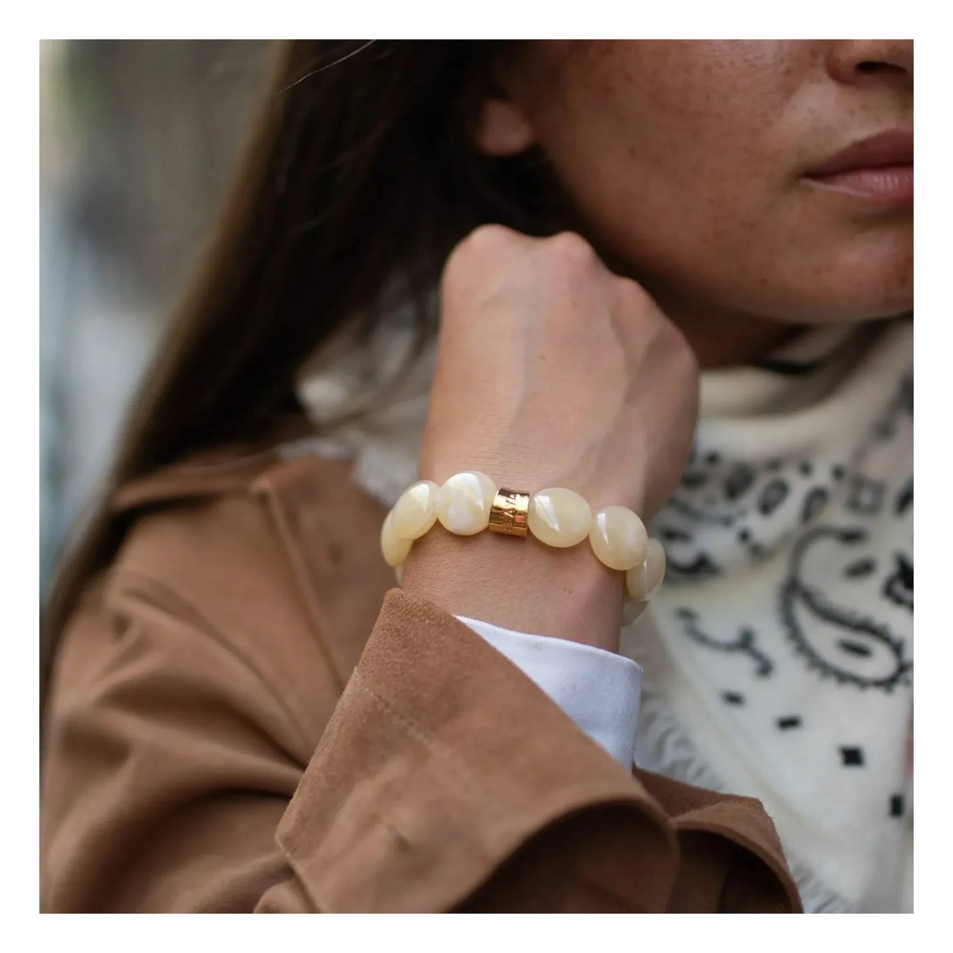 Parabaya - Bombom Latte Bracelet | Latte