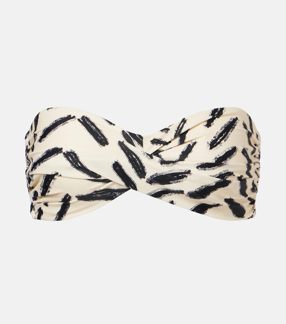 Johanna Ortiz - Printed bandeau bikini top