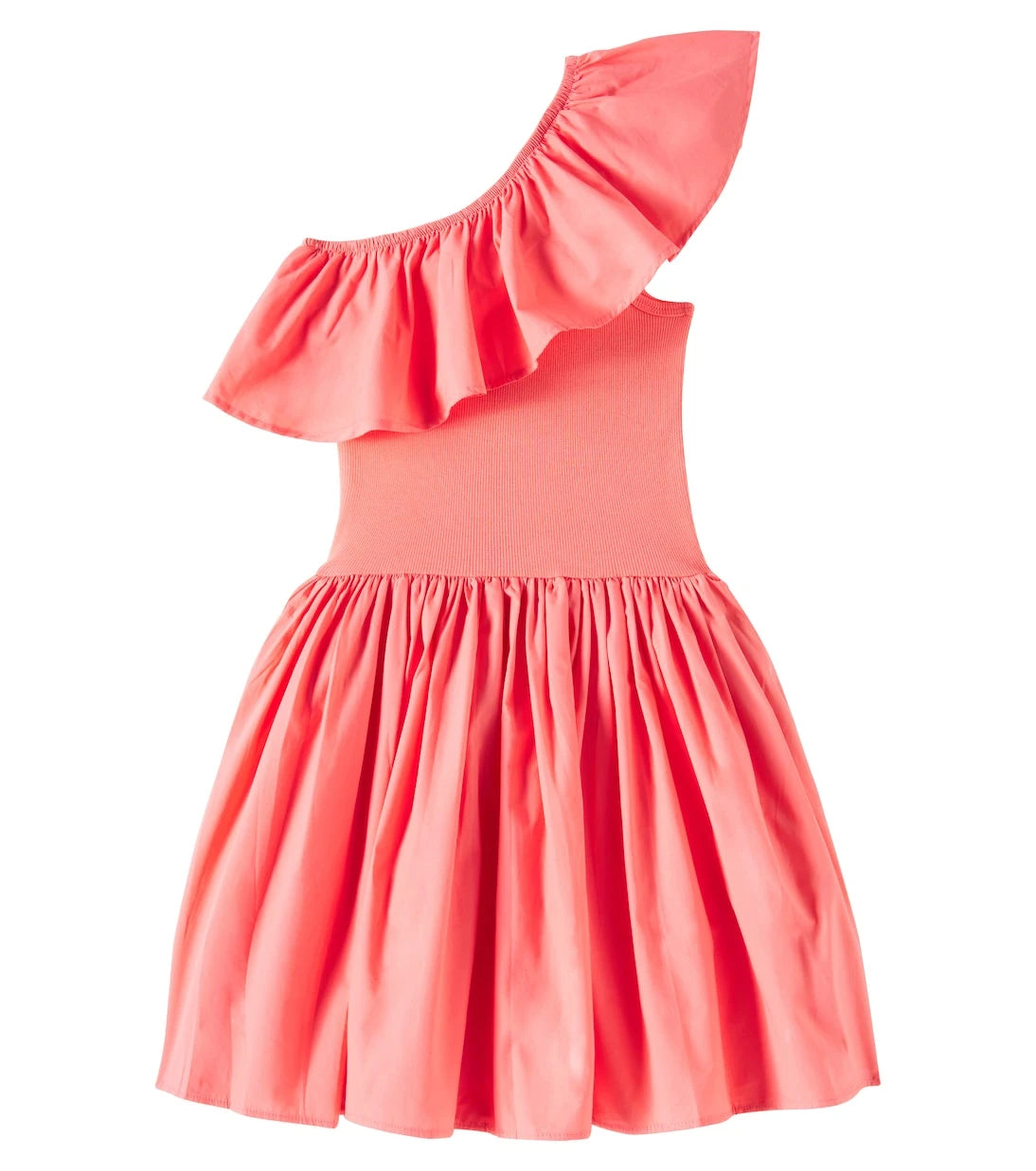 Molo - Chloey ruffled cotton-blend dress