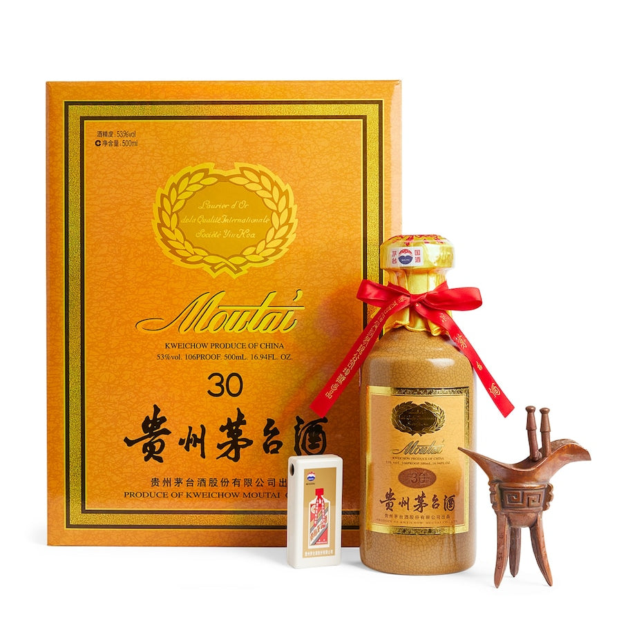 30-Year-Old Kweichow Moutai Baijiu (50cl)