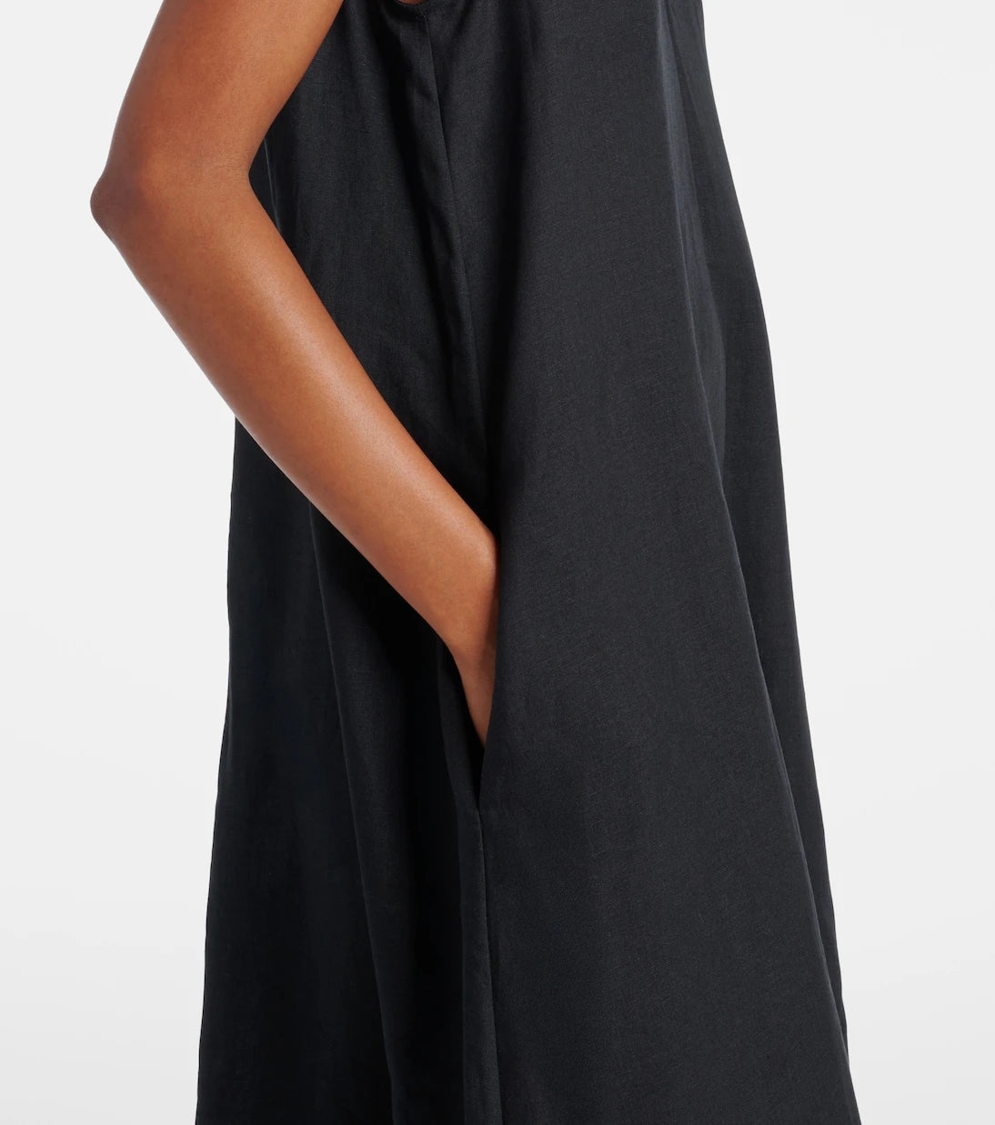 Asceno - Nisha linen midi dress