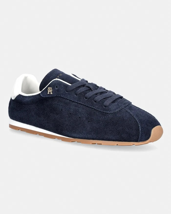 Tommy Hilfiger TH BELLA LOW RUNNER SUEDE kadın süet spor ayakkabı