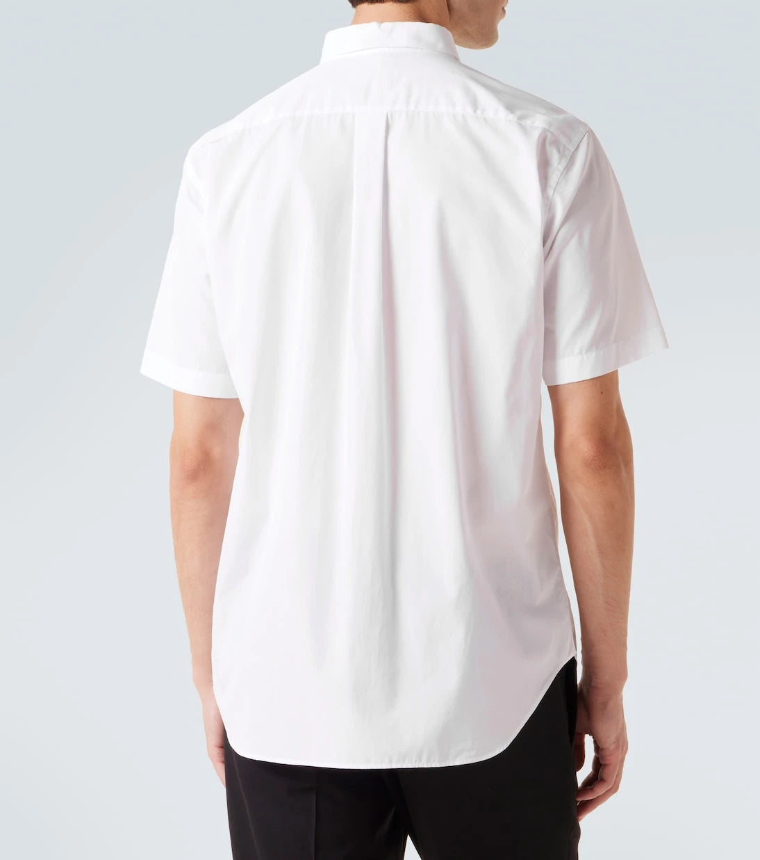 Prada - Logo cotton poplin bowling shirt