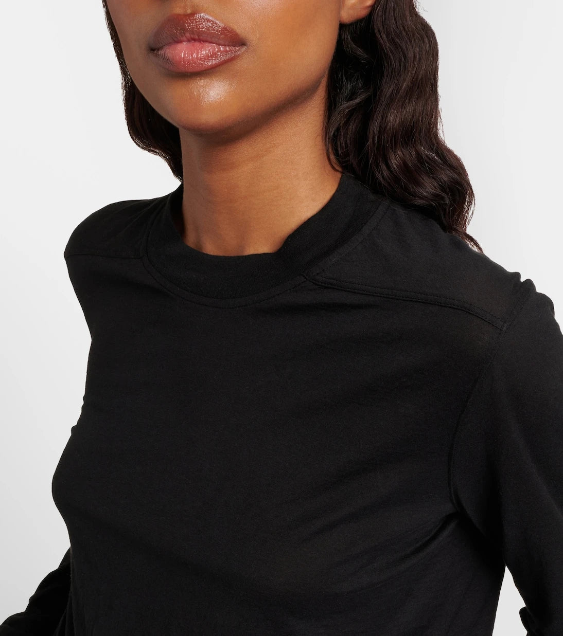 Rick Owens - Belted cotton jersey T-shirt