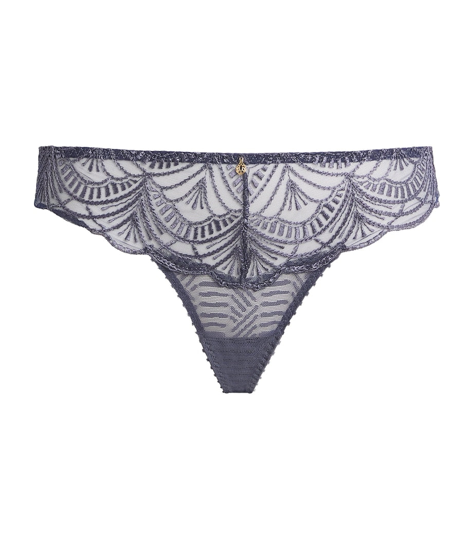 Blue Lace Vibes Tanga