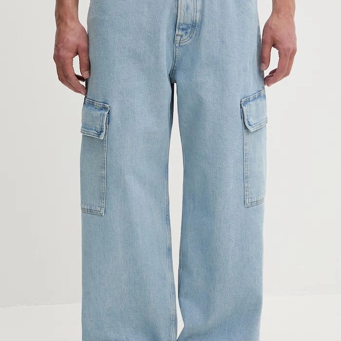 Tommy Jeans дънки wide leg мъжки