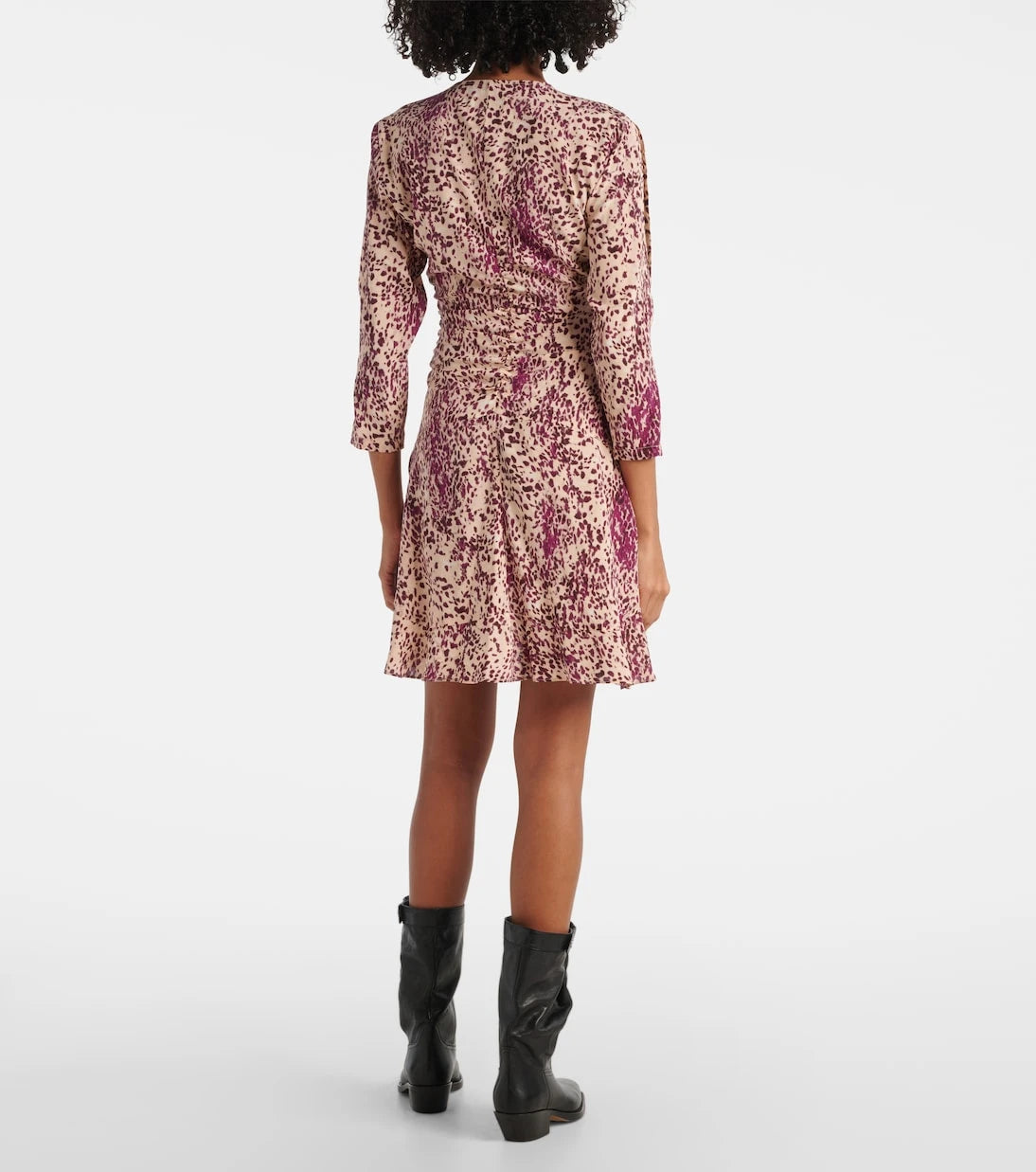 Isabel Marant - Octavia printed silk-blend minidress