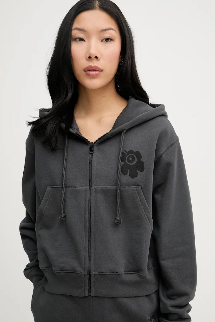 Marimekko kapüşonlu kadın pamuklu sweatshirt