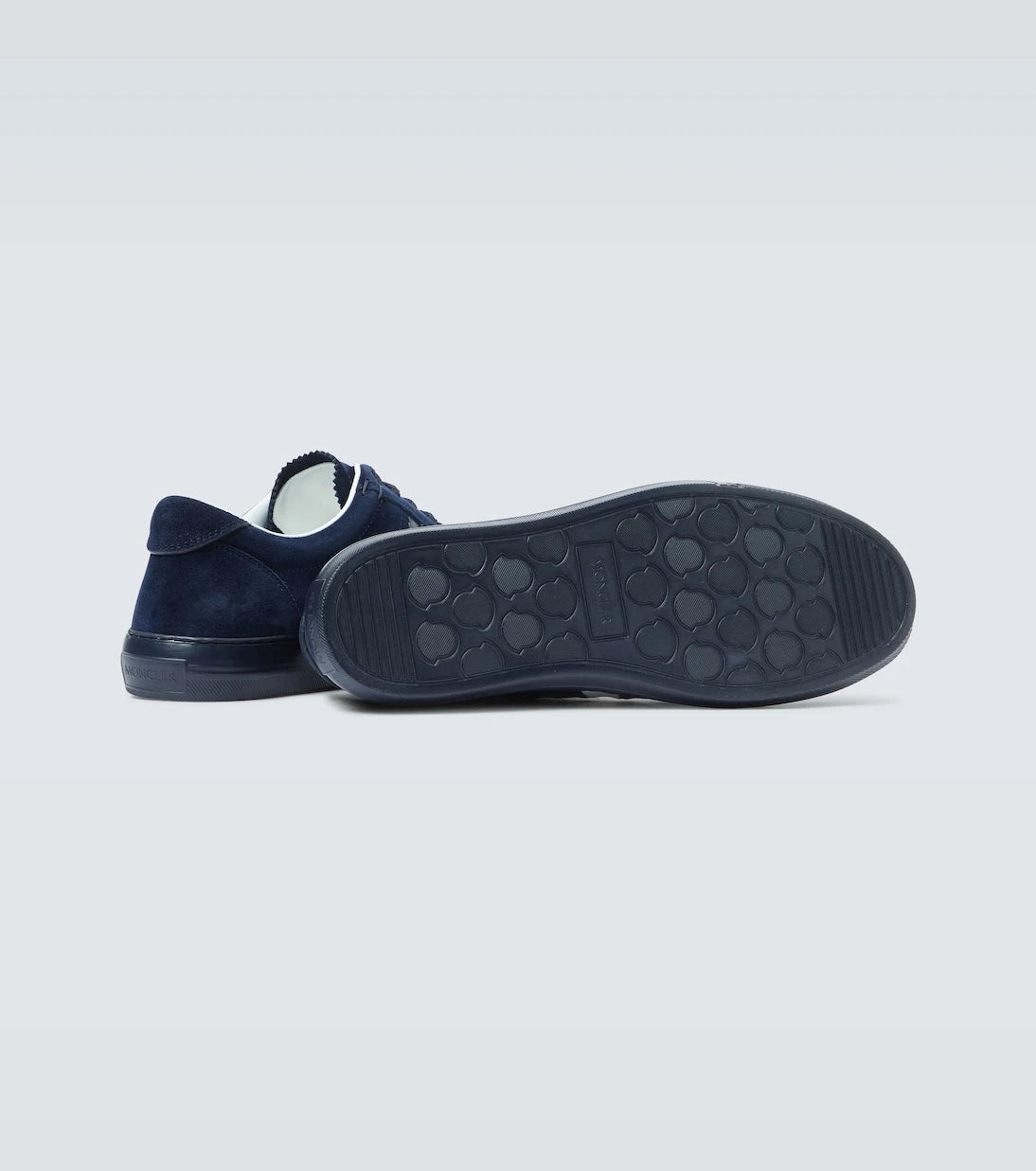 Moncler - New Monaco suede sneakers