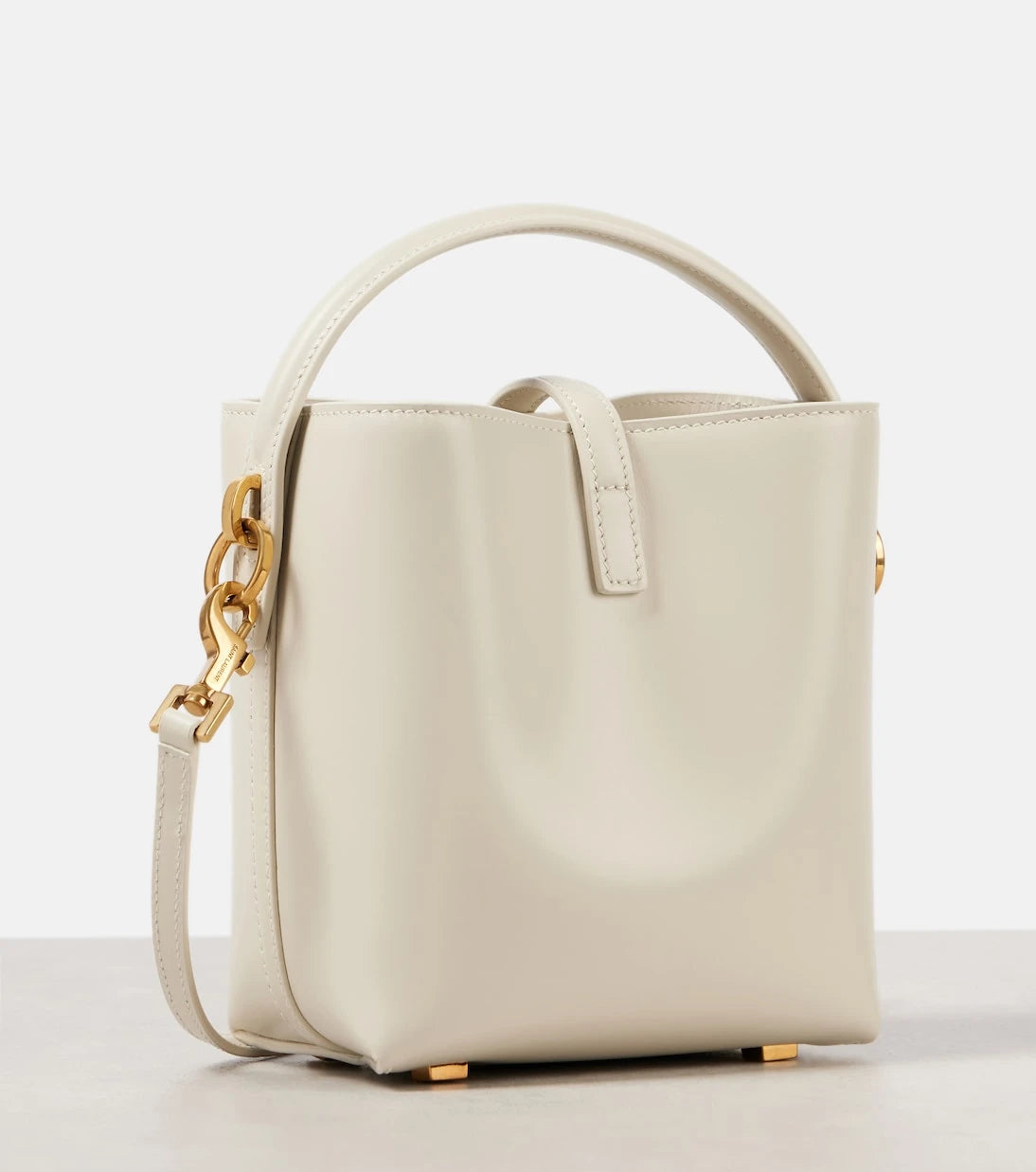 Saint Laurent - Le 37 Mini leather bucket bag