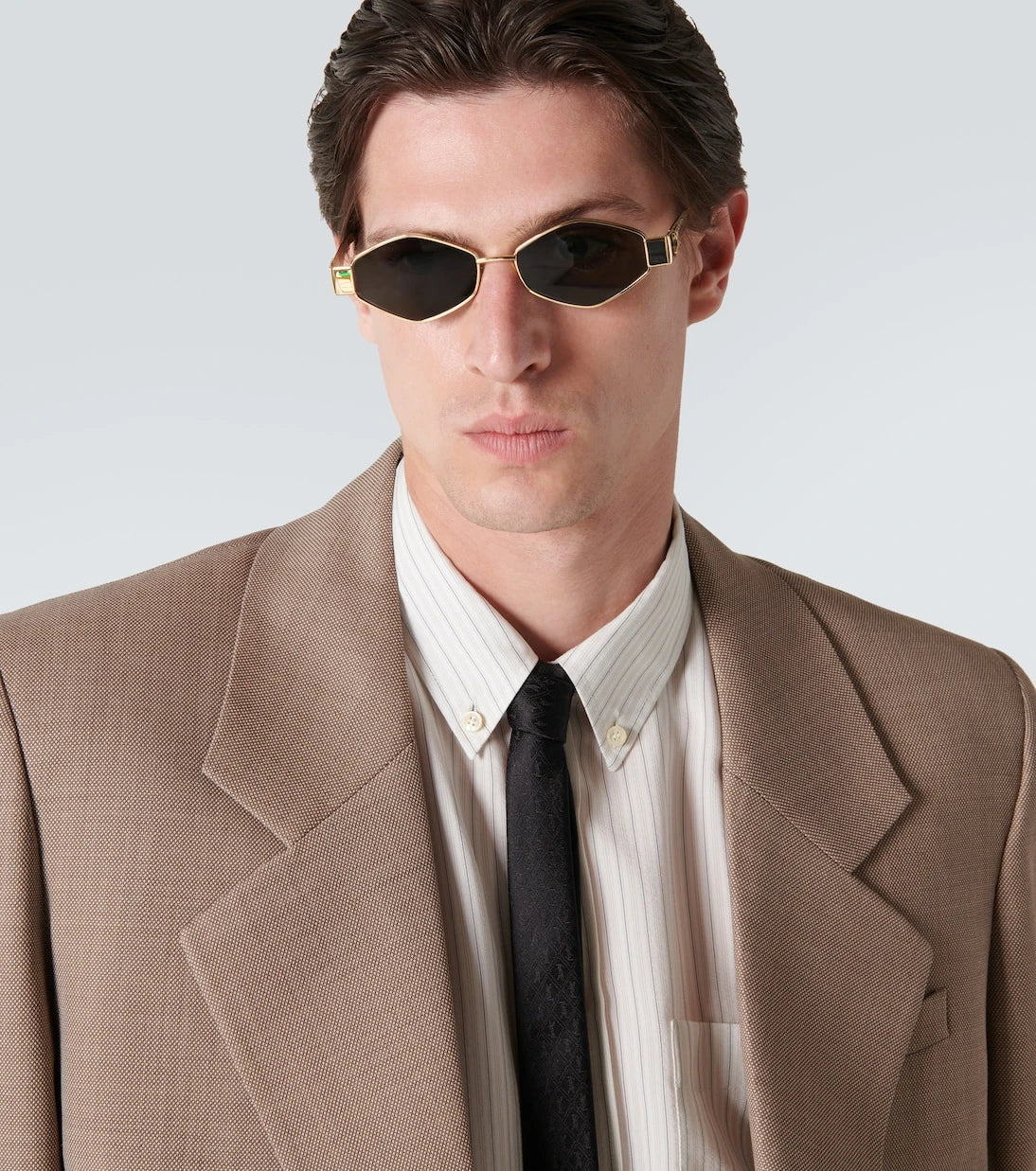 Celine Eyewear - Triomphe oval sunglasses