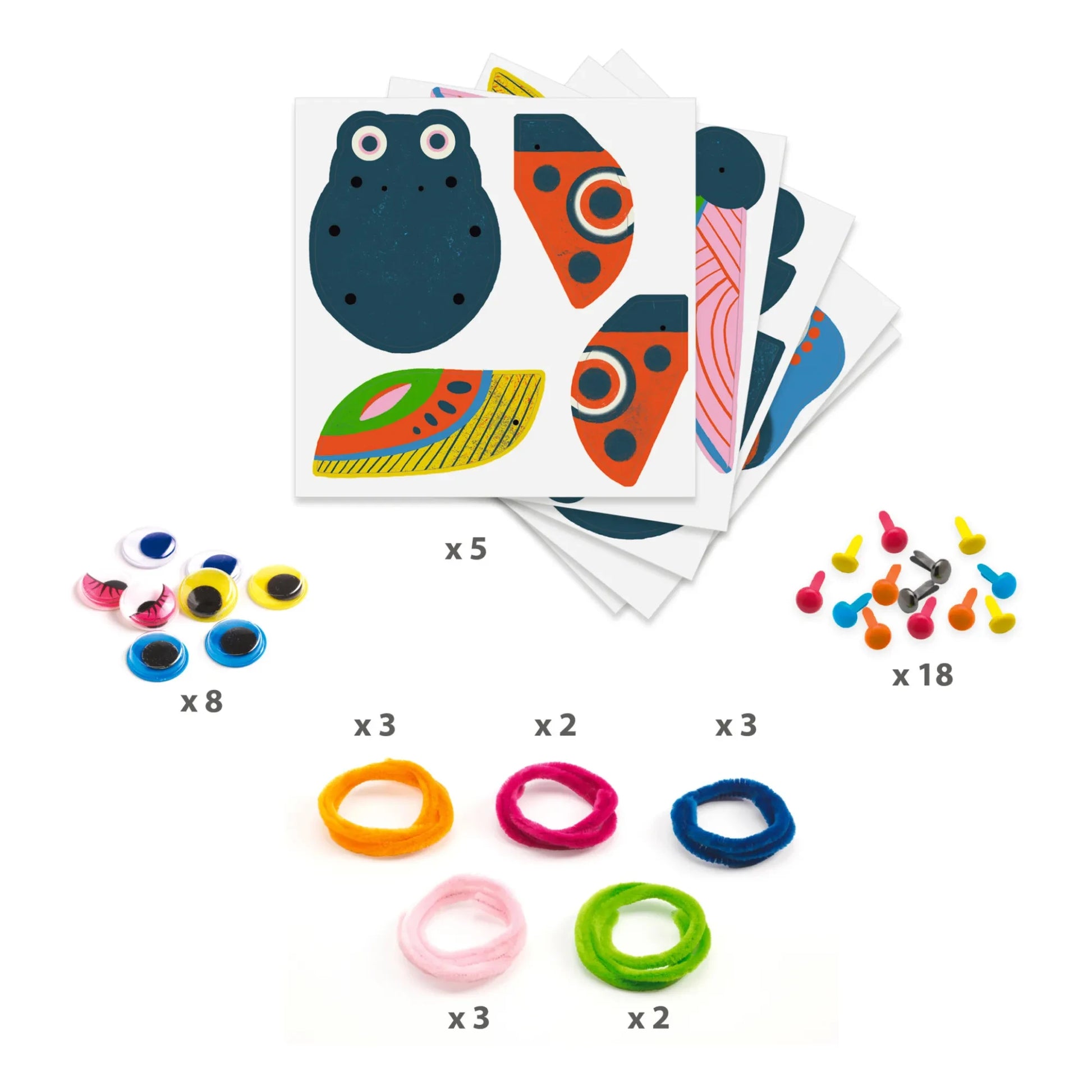 Djeco - Pipe Cleaner Critters