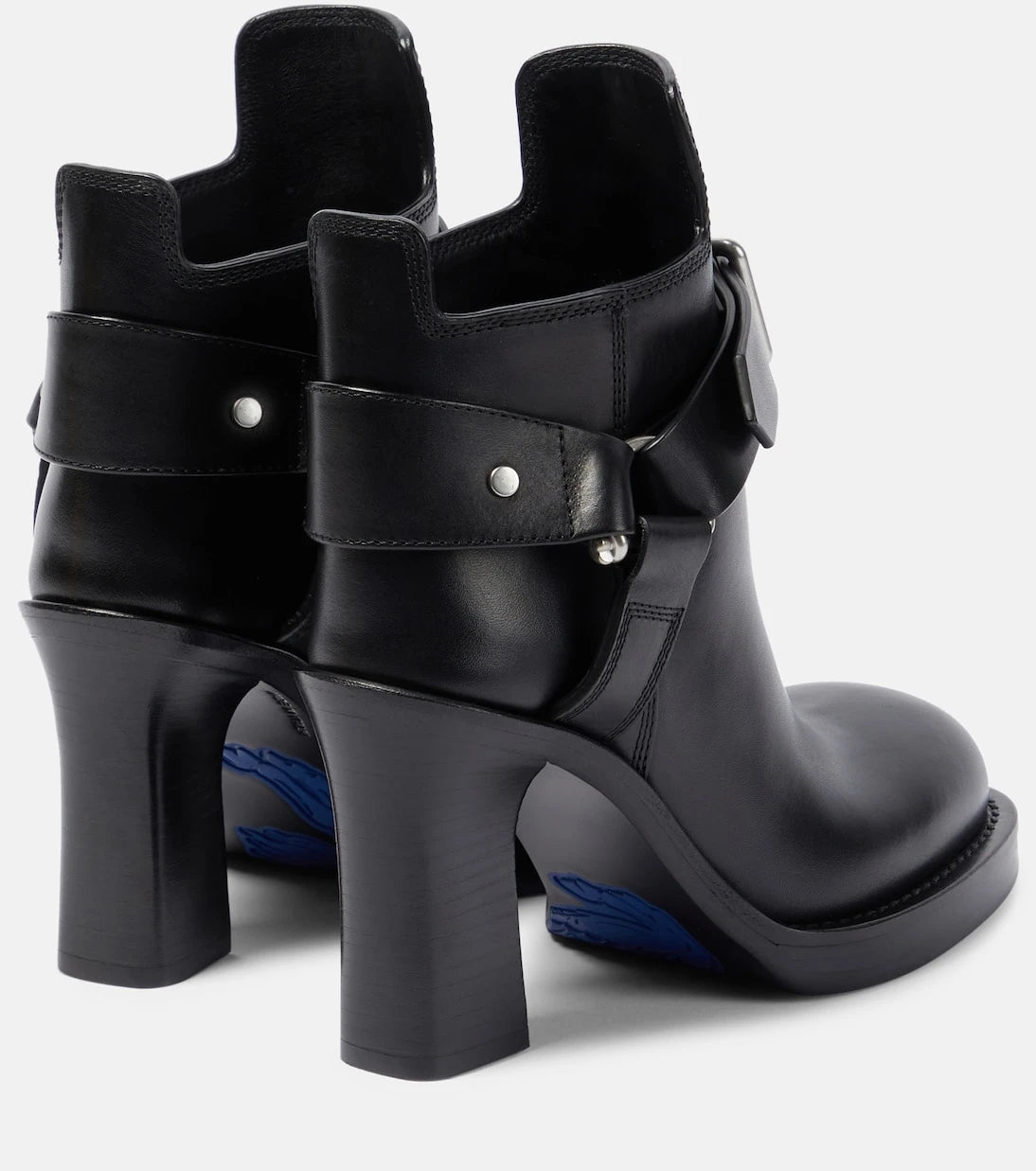 Burberry - Stirrup leather ankle boots