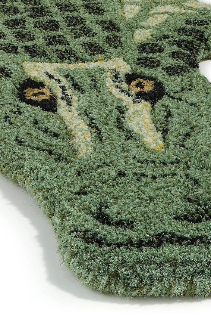 Вълнен килим Doing Goods Coolio Crocodile S/122 x 61 cm
