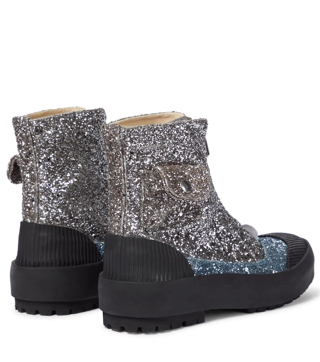 JW Anderson - Duck glitter ankle boots