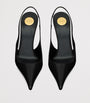 Saint Laurent Black Vendome Slingback Pumps 110