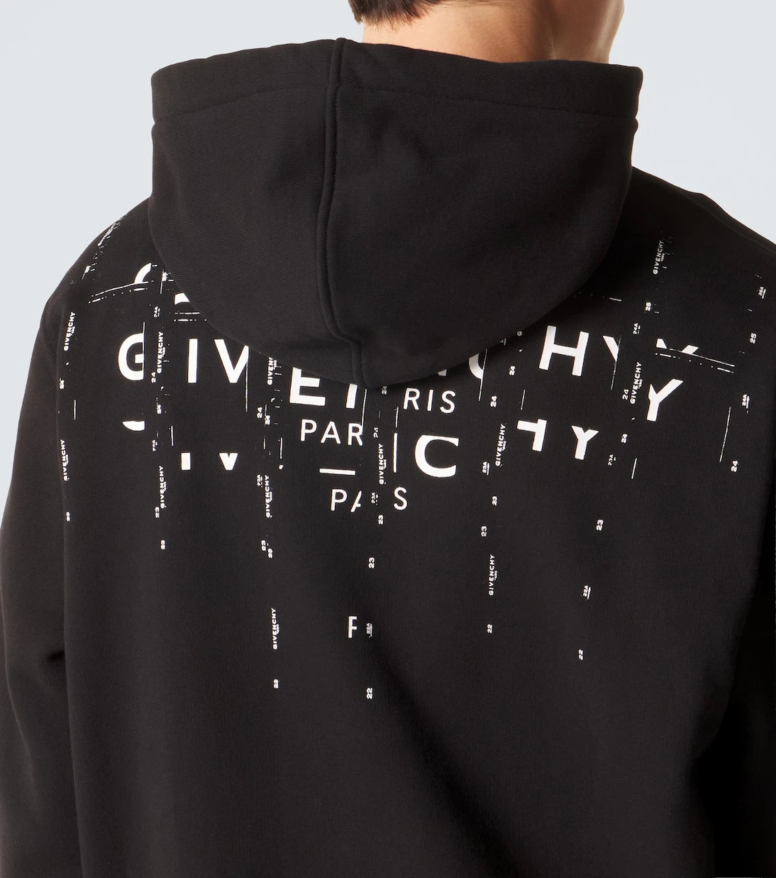 Givenchy - Logo cotton fleece zip-up hoodie