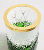 Crystal Ivy Green Bin