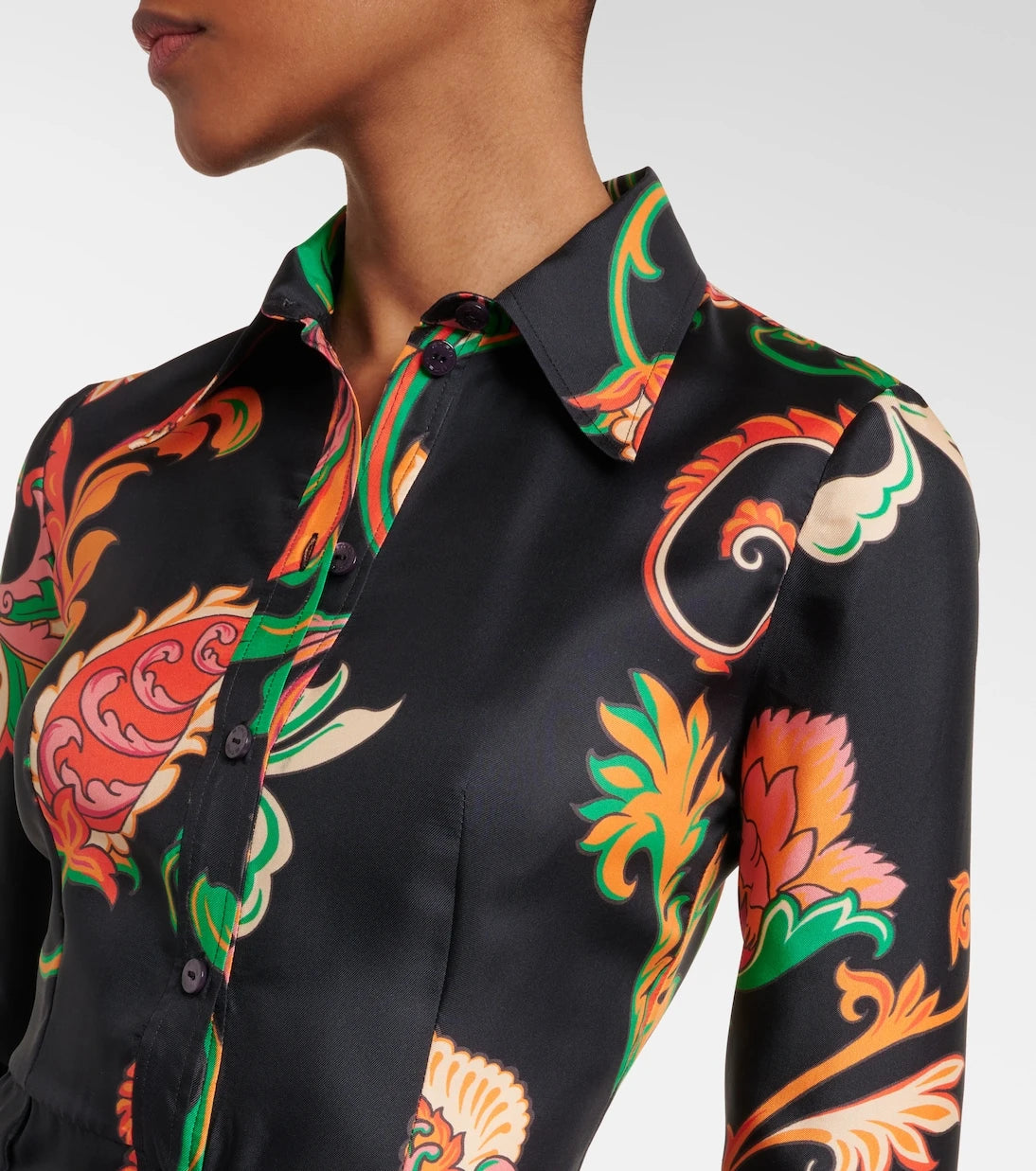 Etro - Silk shirt dress