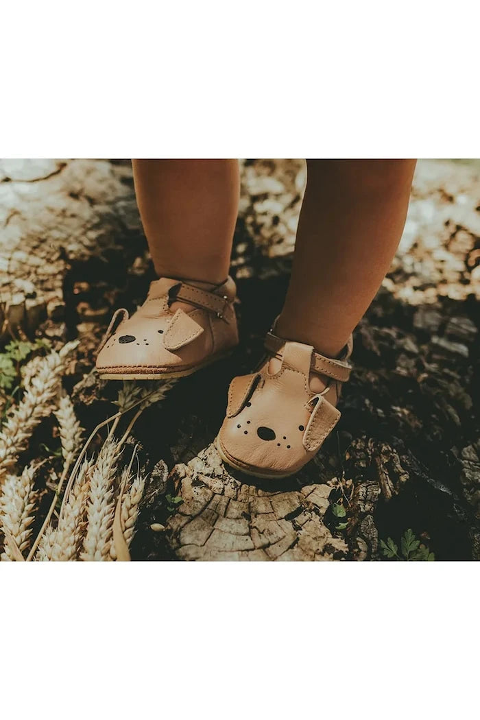 Бебешки кожени обувки Donsje Spark Classic Shoes Dog