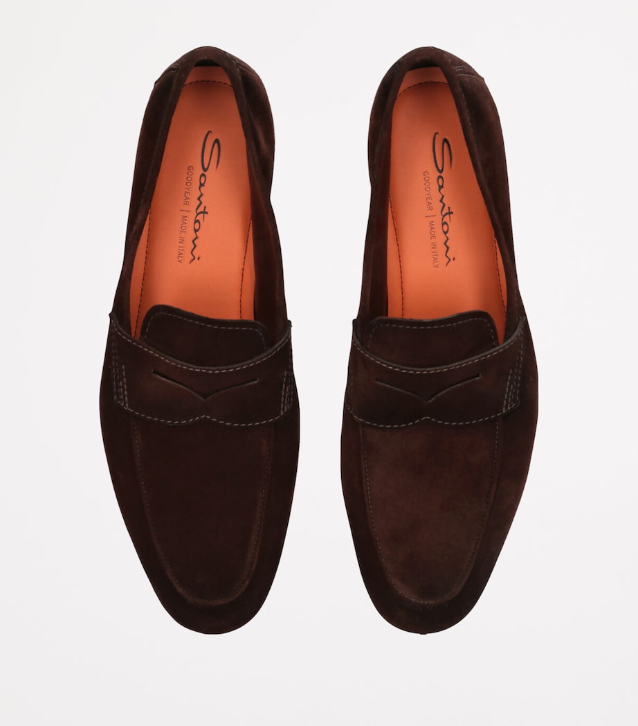 Suede Carlo Penny Loafers