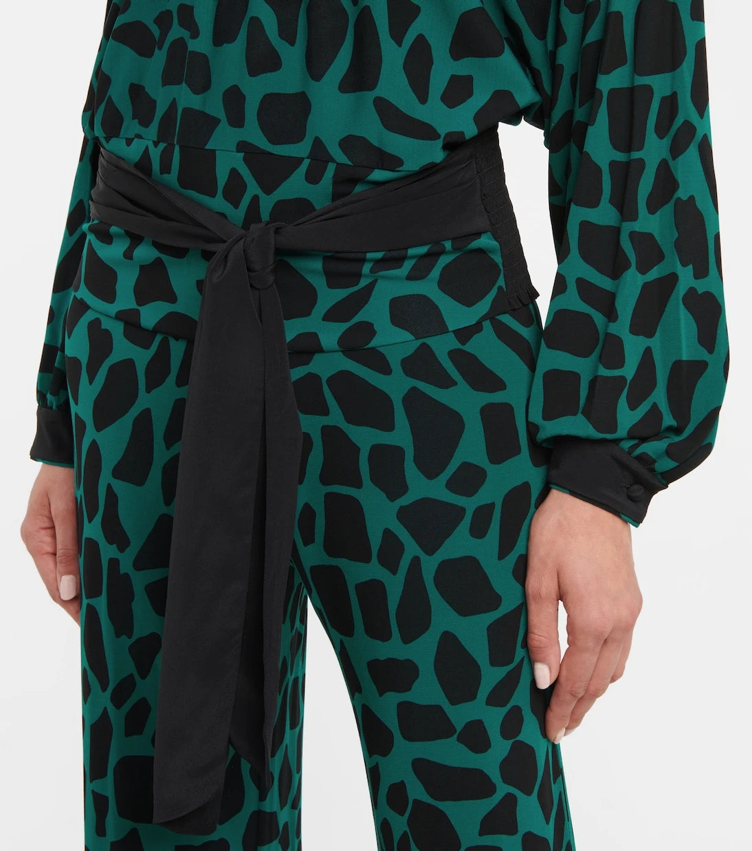 Diane von Furstenberg - Violet printed jersey top