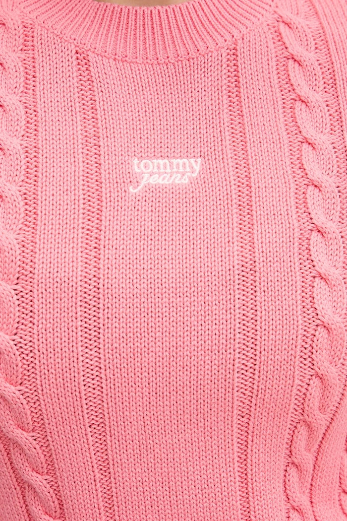 Tommy Jeans Kadın Pamuk Kazak