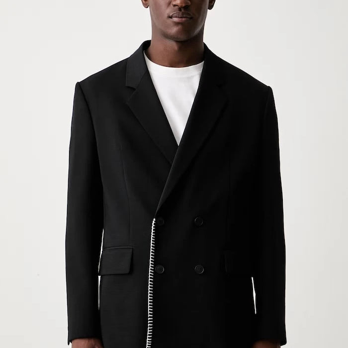 HUGO erkek çift düğmeli yünlü blazer Karlo262F1X