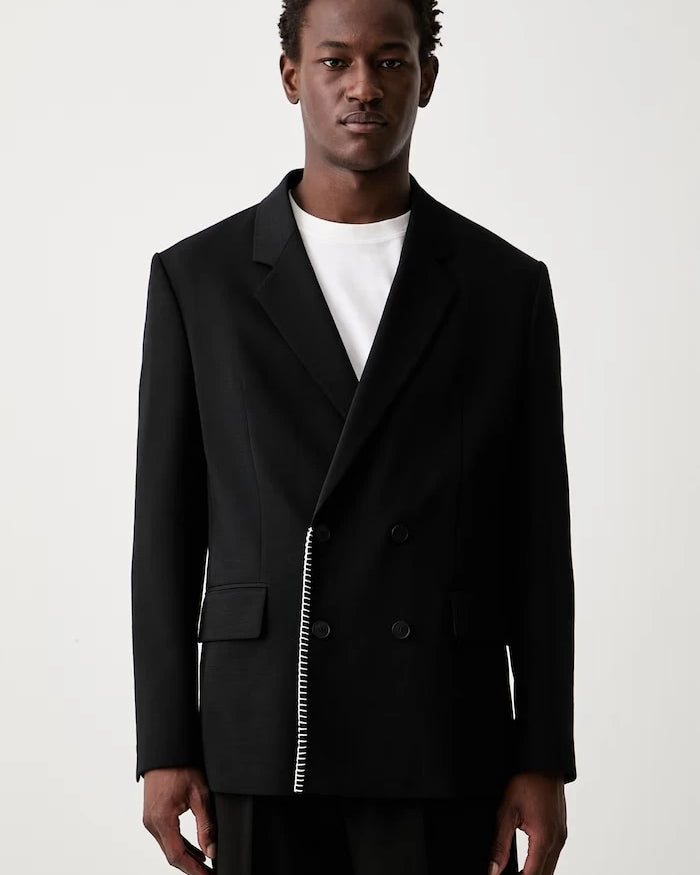 HUGO erkek çift düğmeli yünlü blazer Karlo262F1X