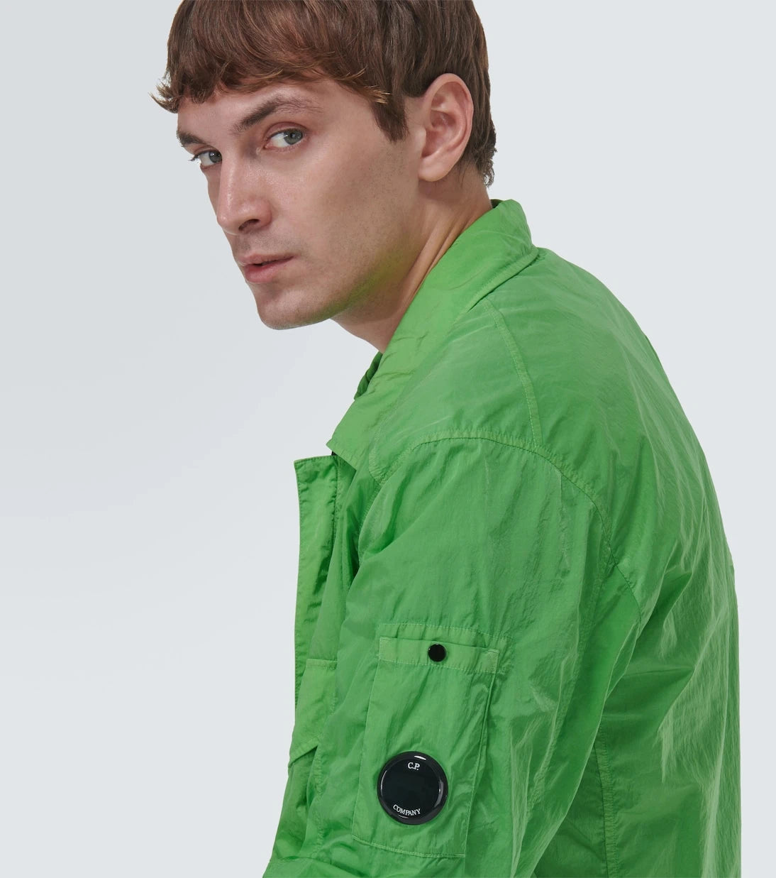 C.P. Company - Chrome-R zipped overshirt