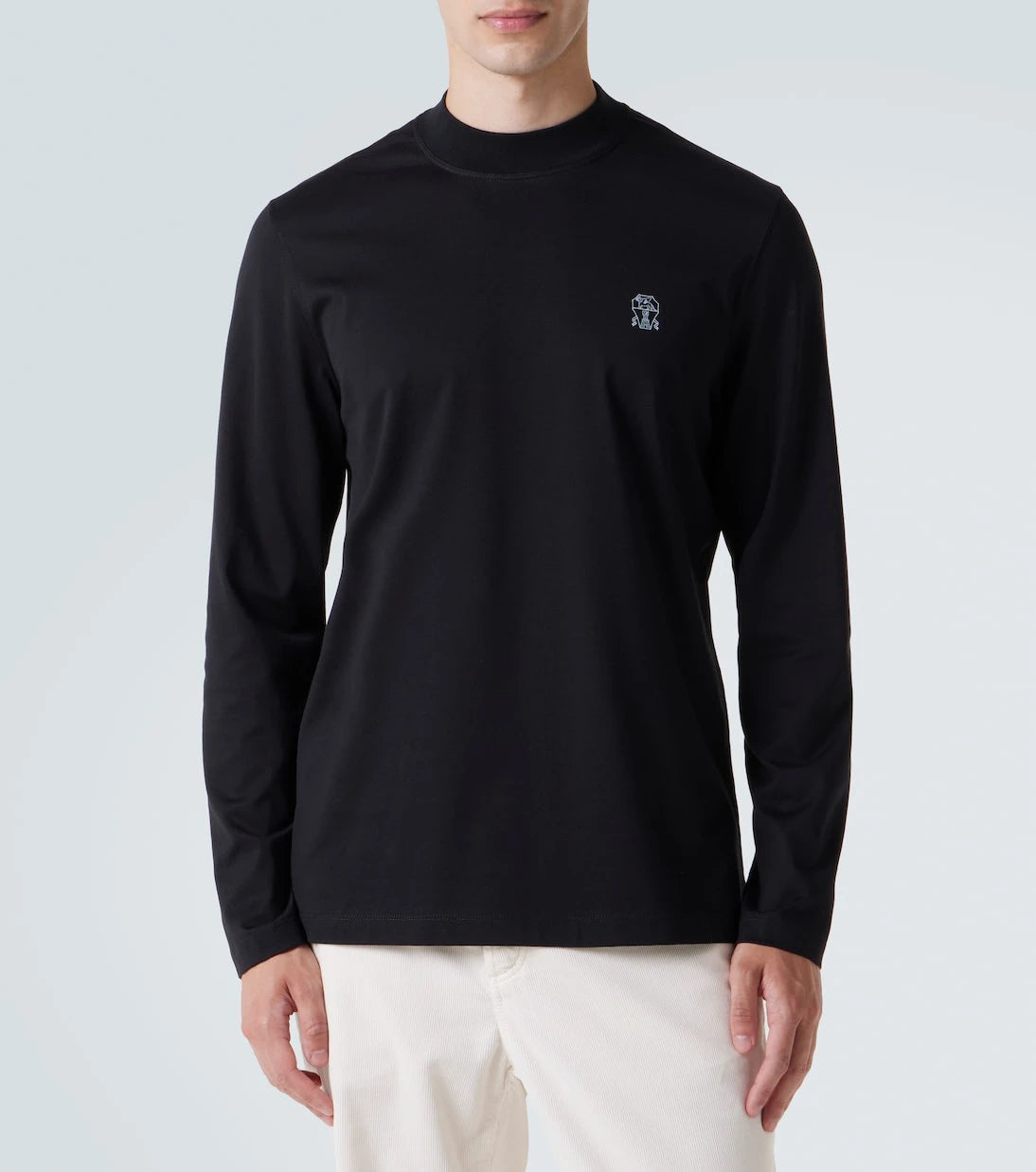 Brunello Cucinelli - Logo cotton T-shirt