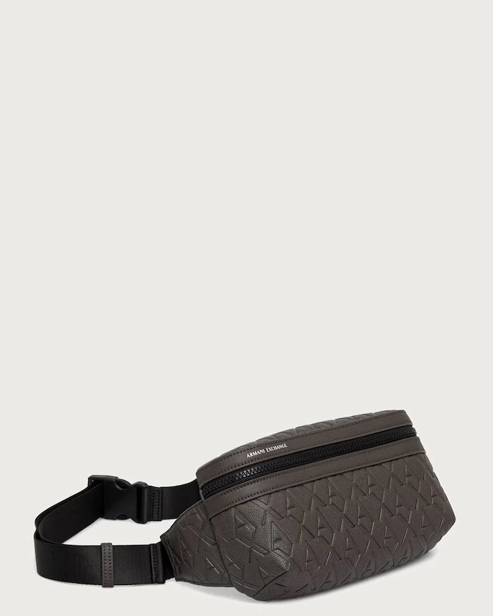 Armani Exchange erkek suni deri bel çantası