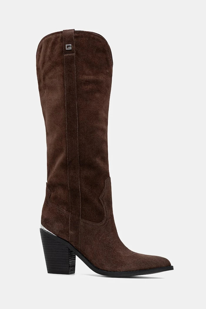 Guess kadın süet kovboy botları SASHAN2