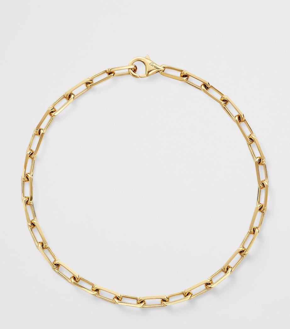 Yellow Gold Santos de Cartier Chain Bracelet