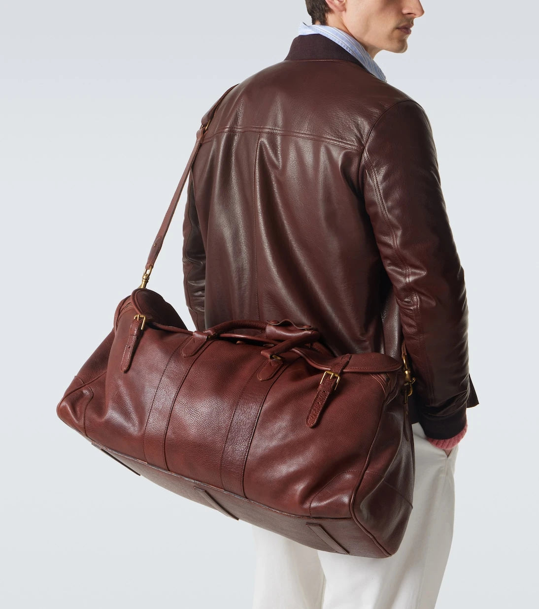 Polo Ralph Lauren - Heritage leather duffel bag