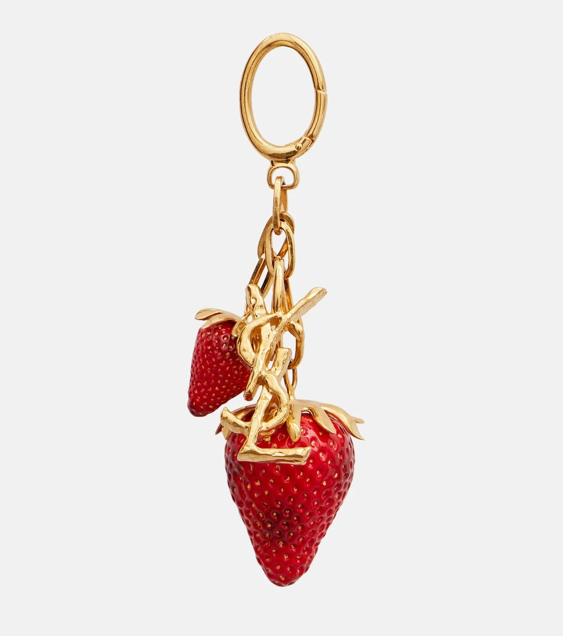 Saint Laurent - Cassandre Strawberry bag charm