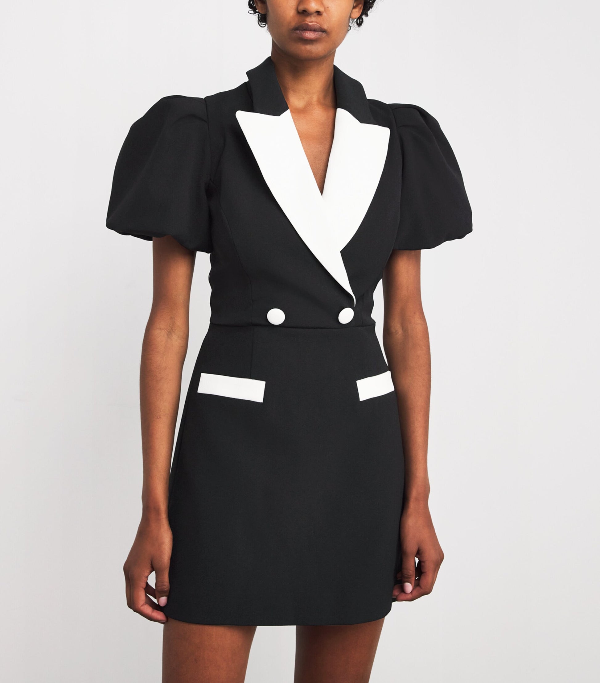 Rebecca Vallance Black Emma Mini Dress
