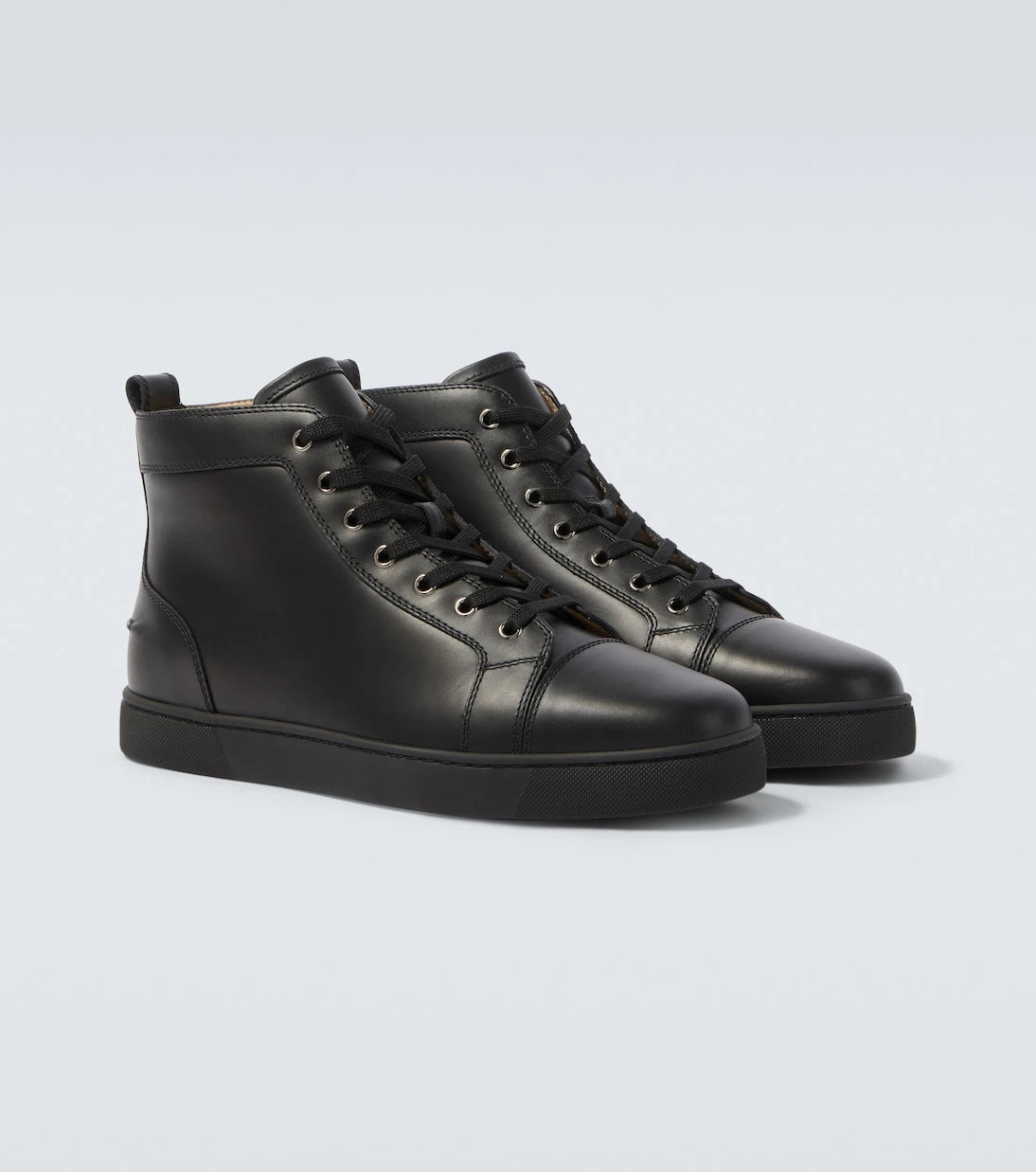 Christian Louboutin - Louis high-top leather sneakers