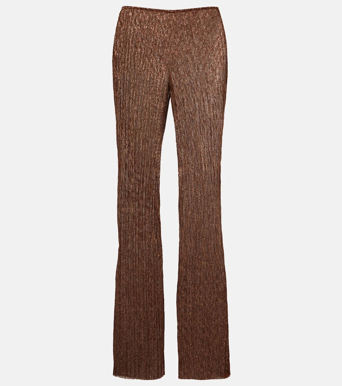 Cala de la Cruz - Dries lamé flared pants